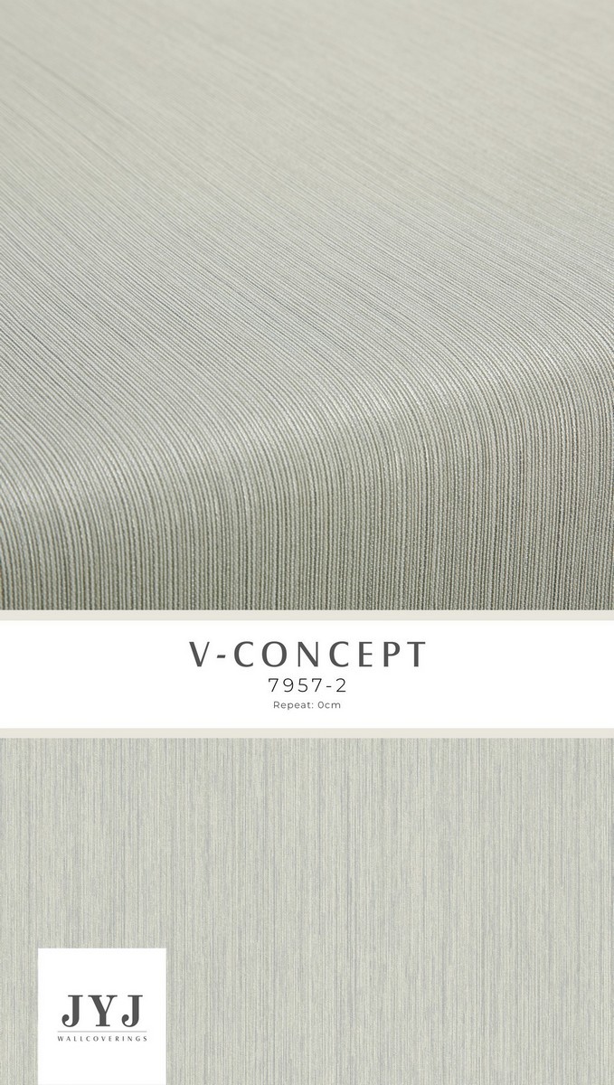 Giấy dán tường vân tăm dọc Vconcept 7957-2